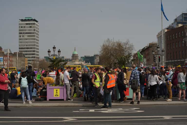 A Makeshift City Centre Campsite Will Be Set Up Today For Week-Long Extinction Rebellion Protest
