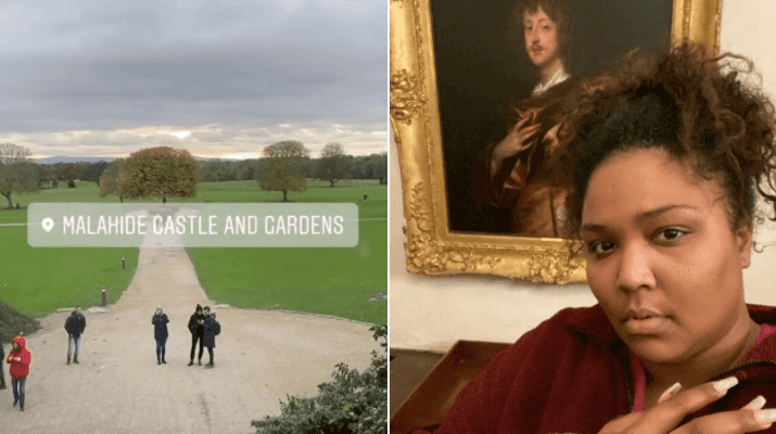 PICS: Lizzo and her entourage enjoy themselves at a Dublin Pub and Malahide Castle