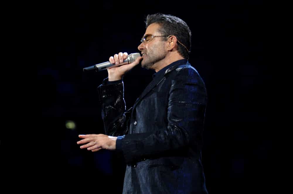 A George Michael show with two of his original band is coming to the Olympia