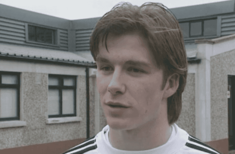 RTE shares archive footage of 21-year-old David Beckham on a trip to Dublin
