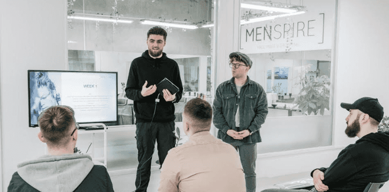 A Dublin barbershop is holding virtual seminars to raise funds for the Mater Foundation
