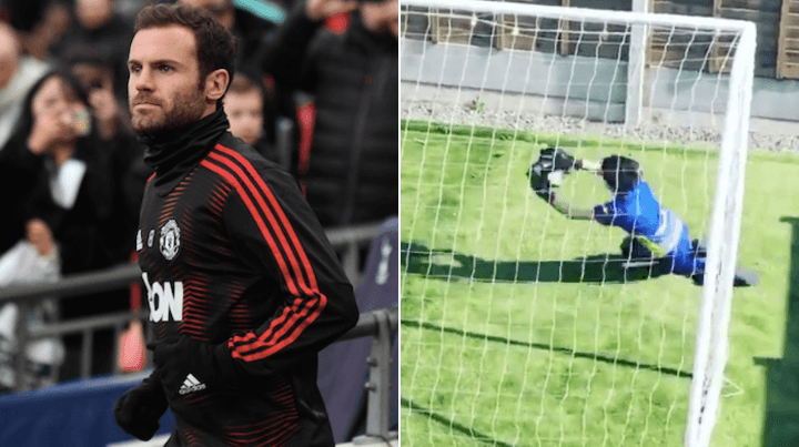 Juan Mata offers to train with young Dublin goalie as host of famous footballers unite in praise