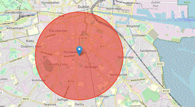 Over half a million people have used this Irishman’s ‘2km from home’ tool since this morning
