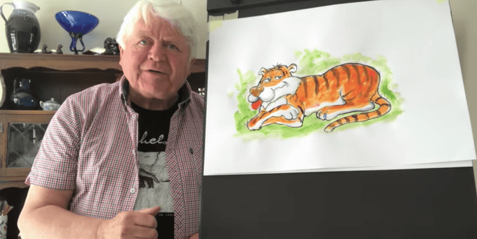 Don Conroy is hopping aboard the Tiger King bandwagon with his latest tutorial