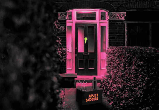 Anti Social will be delivering cocktails and live streaming party tunes this weekend