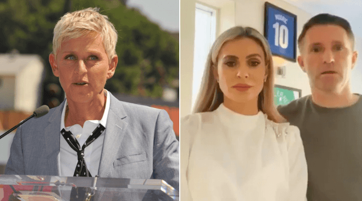 Ellen has publicly lent her support to Robbie Keane’s Mater Foundation appeal