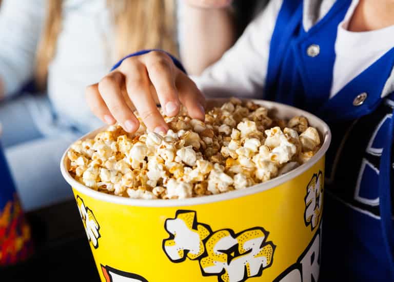 Just Eat now delivering cinema food to your gaff