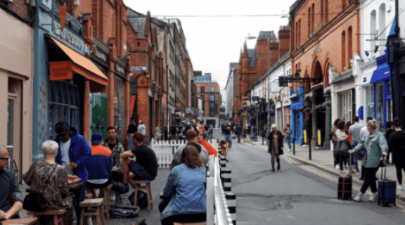 Dublin City Council have once again extended the hours for pedestrianisation trials
