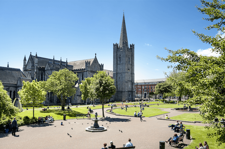 Dublin is bathed in sunshine today but how long will it last?
