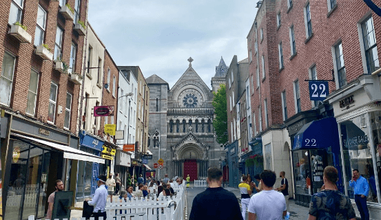 WATCH: South Anne Street is like a brand new place this weekend