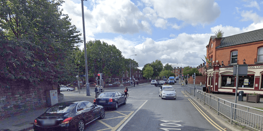Fireworks were reportedly aimed at cars and pedestrians near Stoneybatter last night