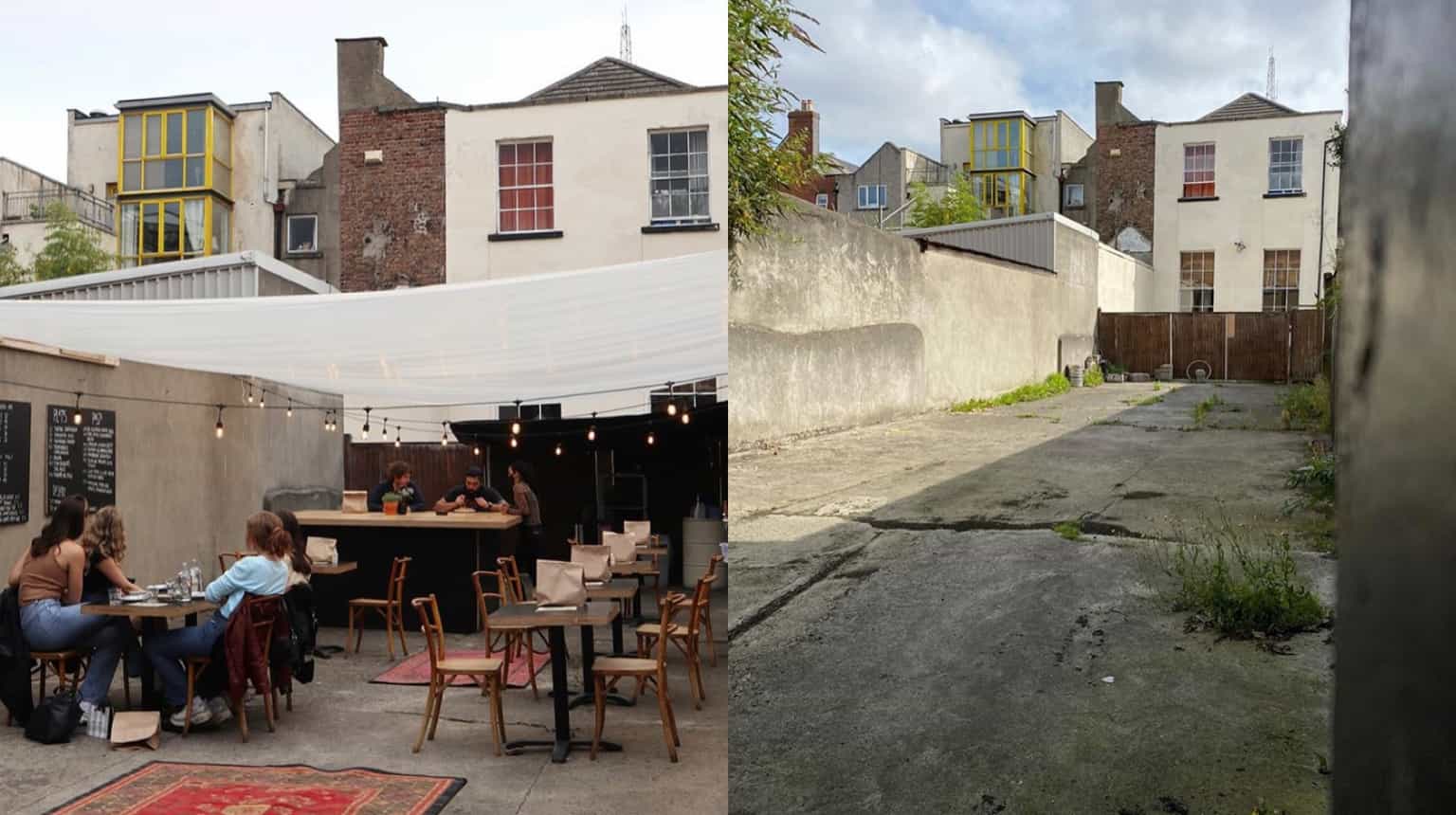 Sprezzatura has a swanky new outdoor seating area