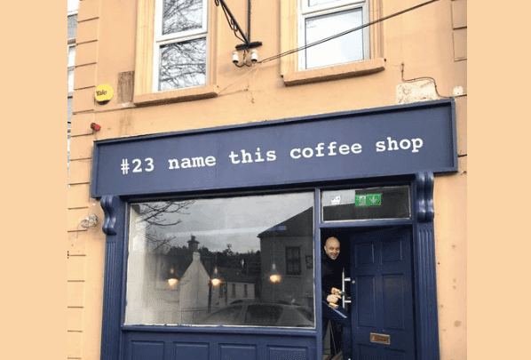 Dublin has a new coffee shop and locals have been asked to help give it a name
