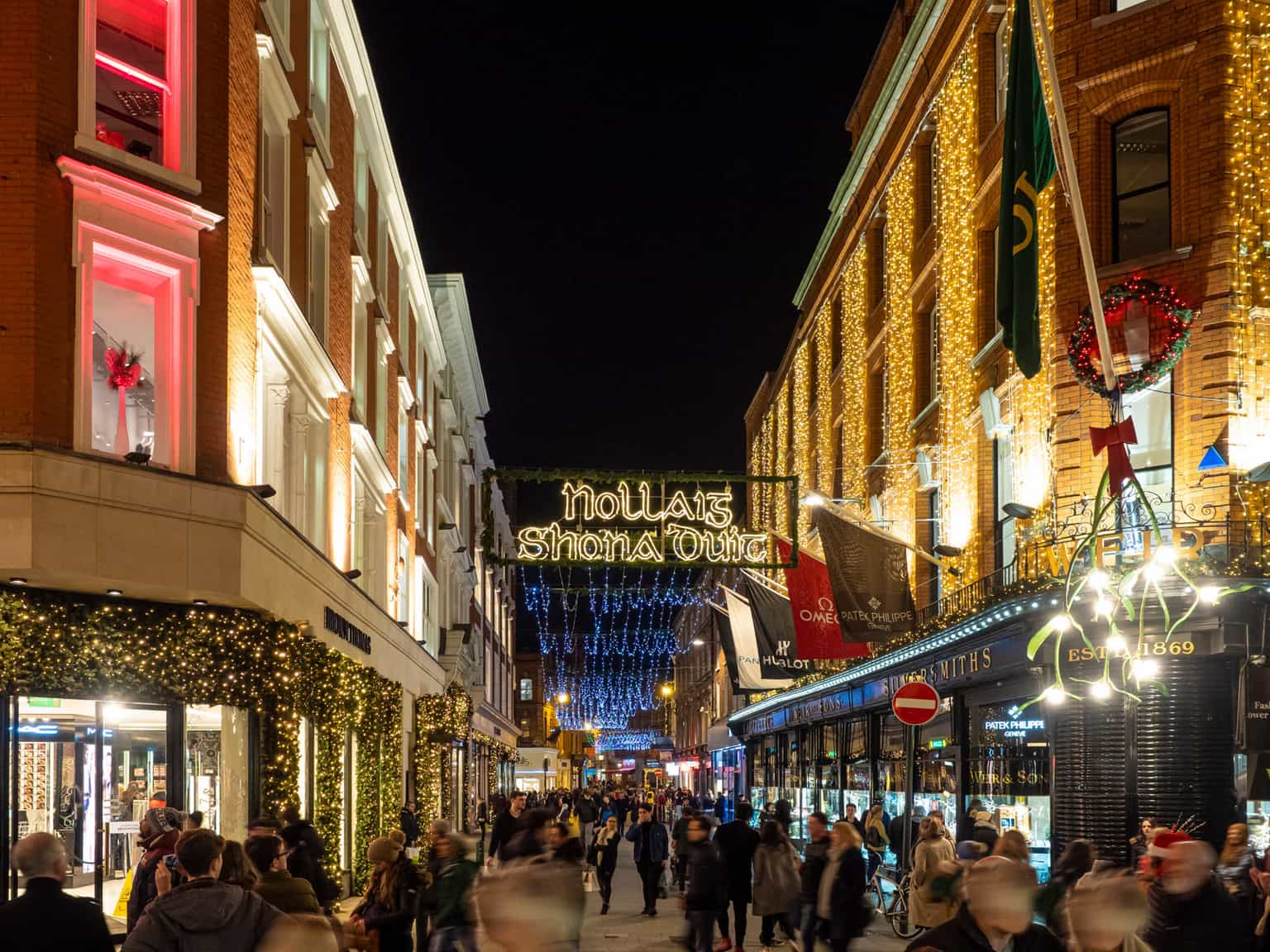 Saturday was a “very good day” for business in the city as delayed Christmas rush begins