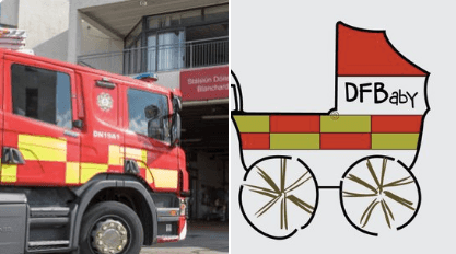 Dublin Fire Brigade have assisted in the births of two baby girls this week