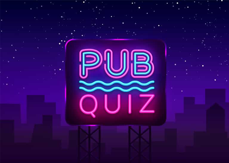 Do you love a good pub quiz? Here’s a round up of a few on this week