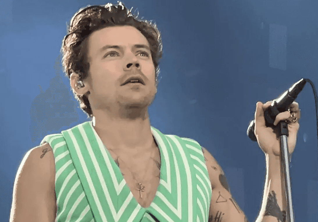 Harry Styles reminisced about being headbutted in Tallaght at last night’s gig