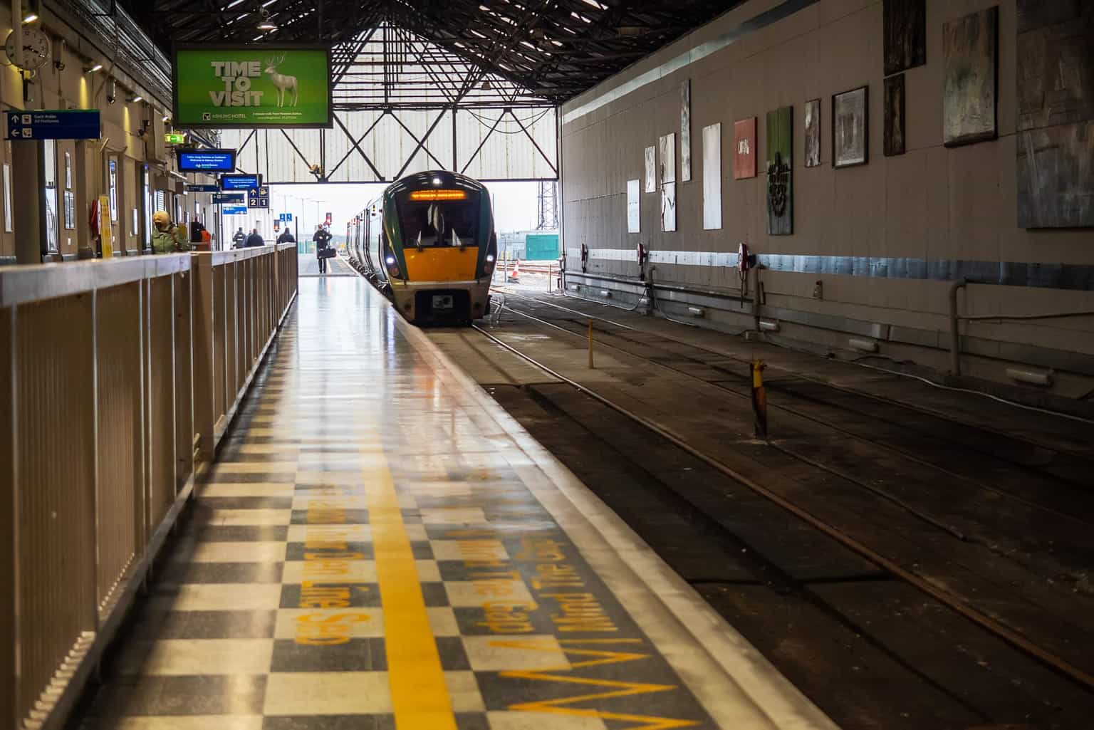 Dublin train station finally set to open after being built 14 years ago