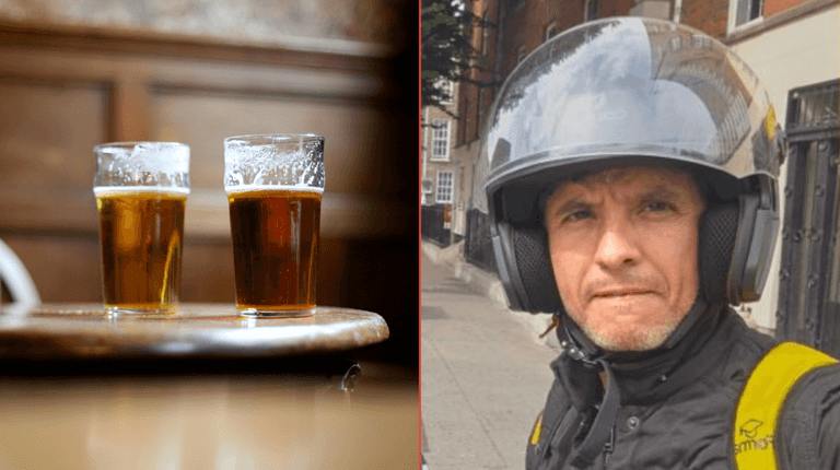 GoFundMe set up to buy Brazilian Deliveroo driver Caio Benicio a pint