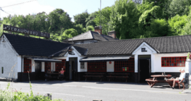 The Strawberry Hall Will Soon Be Serving Wood-Fired Pizza And Drive-Through Coffee The Strawberry Hall Will Soon Be Serving Wood-Fired Pizza And Drive-Through Coffee