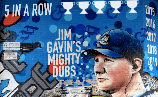 ‘Five In A Row’ Has Been Added To The Jim Gavin Mural In Dublin ‘Five In A Row’ Has Been Added To The Jim Gavin Mural In Dublin