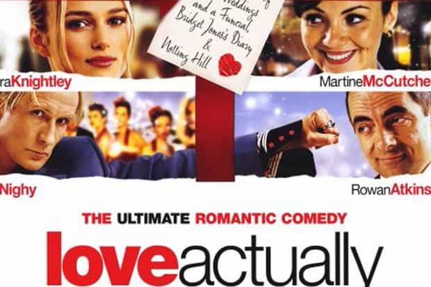 Love Actually being shown in Dublin before Christmas with full live orchestra Love Actually being shown in Dublin before Christmas with full live orchestra