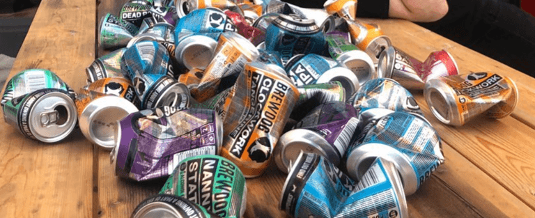 BrewDog is exchanging used cans for shares in the company BrewDog is exchanging used cans for shares in the company