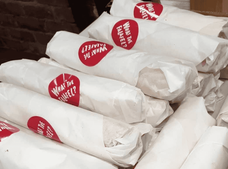 What The Falafel distributing free food to the homeless this evening What The Falafel distributing free food to the homeless this evening