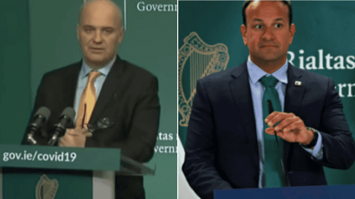 Holohan and Varadkar both state desire to speed up easing of restrictions Holohan and Varadkar both state desire to speed up easing of restrictions