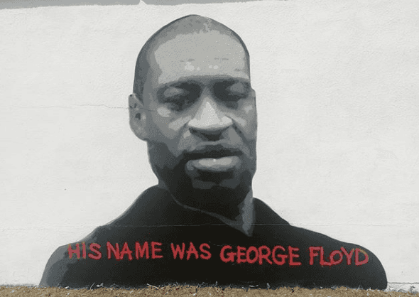 Dublin artist creates George Floyd mural and says ‘it’s more important than any other work’ Dublin artist creates George Floyd mural and says ‘it’s more important than any other work’