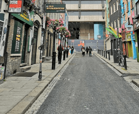 Dublin City Council explain why Temple Bar cobbles have been removed Dublin City Council explain why Temple Bar cobbles have been removed