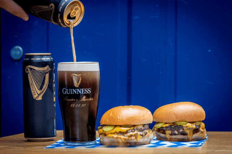 Guinness team up with Bujo Burger Joint to launch at-home kits to celebrate return of live rugby Guinness team up with Bujo Burger Joint to launch at-home kits to celebrate return of live rugby