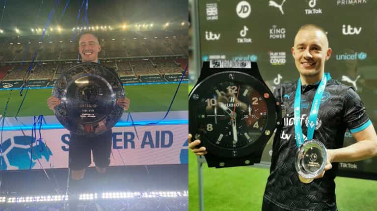 Dermot Kennedy proves he could make it as a soccer star if singing career doesn’t go to plan Dermot Kennedy proves he could make it as a soccer star if singing career doesn’t go to plan