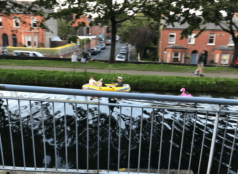 PICS: These two lads definitely know how to make the most of a sunny day PICS: These two lads definitely know how to make the most of a sunny day