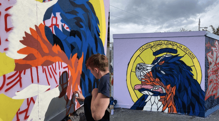 Someone has painted a ‘Saint Síoda’ mural and it’s making us tear up all over again Someone has painted a ‘Saint Síoda’ mural and it’s making us tear up all over again
