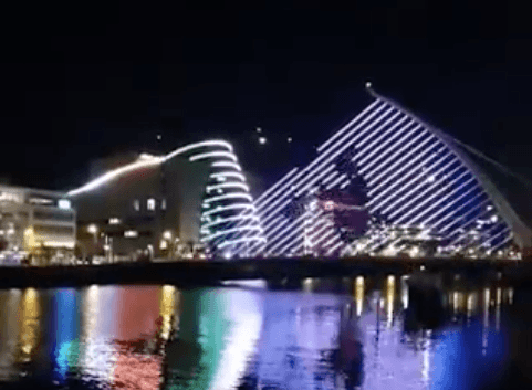 WATCH: There’s some spooky goings-on at the Samuel Beckett Bridge this weekend WATCH: There’s some spooky goings-on at the Samuel Beckett Bridge this weekend