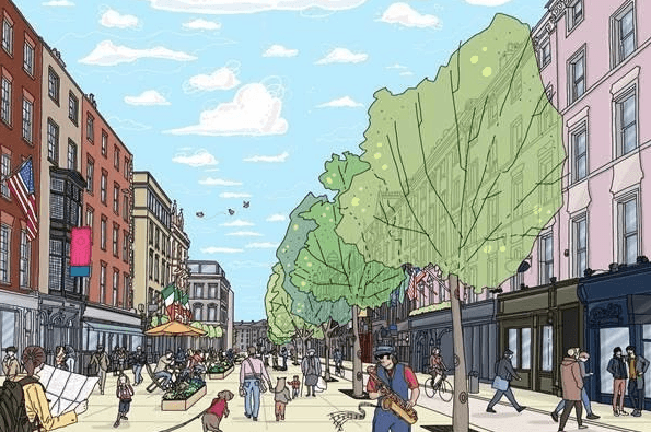 Public to be consulted over pedestrianisation of Dame Street Public to be consulted over pedestrianisation of Dame Street